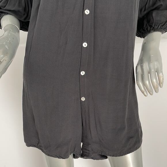 Anouck By Magali Pascal Hand Made Romper Gray Size S - Picture 6 of 16